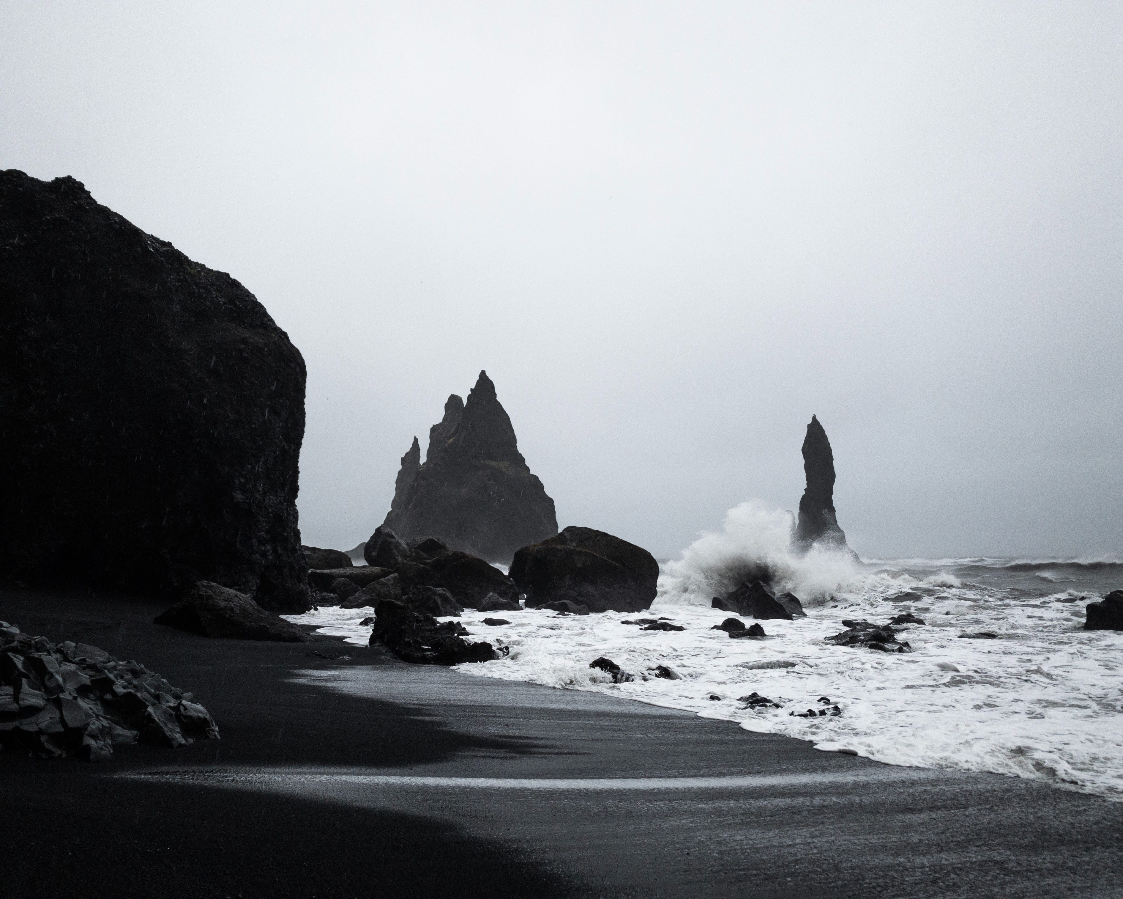 Reynusfjara Black sand Beach